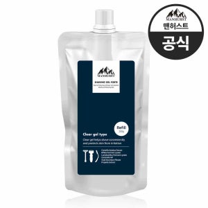 맨허스트 저자극 미산성 보습 트러블 안나는 시카 쉐이빙 젤 포르테 리필 250g 쉐이빙폼 면도젤 면도크림