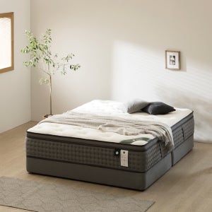 젠티스by 오프엠 오프모드 매트리스 침대 파운데이션4 무헤드형, LK(라지킹), 멜란지그레이