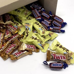 초코바 3종 미니 자유시간+트윅스 미니스+스니커즈 미니어처 믹스 총60개입 (개별포장)