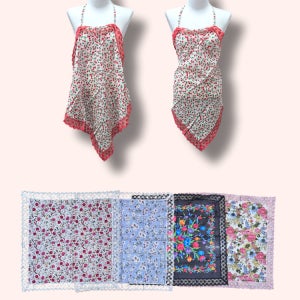 국내산 에티켓 앞치마 면 손수건 레이스손수건 식사 무릎덮개