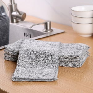 키친매직 세제 없이 빨아 쓰는 극세사 대나무 요술 행주