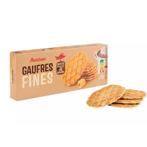 오셩 AUCHAN 버터 와플 비스켓 100g