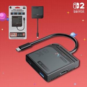 이이네 닌텐도 스위치2 미니독 HDMI 컨버터 TV독 연결 케이블