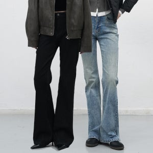 [제너럴아이디어 WOMAN] 부츠컷 워싱 데님팬츠 [3COL] / WBE3L11509