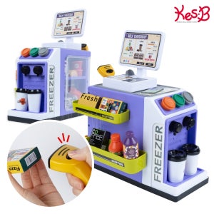 어린이 가게놀이 미니 편의점 계산대 장난감 마켓 마트놀이