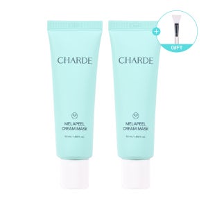 [Gift 실리콘 브러쉬] 샤르드 멜라필 크림 마스크 50ml, 2개