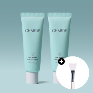 [Gift 실리콘 브러쉬 1개입] 샤르드 멜라케어 필크림 마스크 50ml, 2개