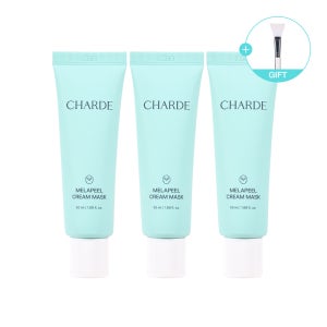 [Gift 실리콘 브러쉬] 샤르드 멜라필 크림 마스크 50ml, 3개