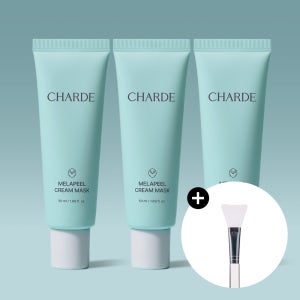 [Gift 실리콘 브러쉬 1개입] 샤르드 멜라케어 필크림 마스크 50ml, 3개