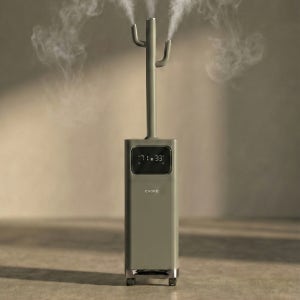 쿠오레 가열식 가습기 17L 대용량 비염 황사 UV 가정용 사무실 CHM-UV17GN(그레이)