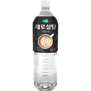자연생각 제로설탕 카페시럽 1.45L