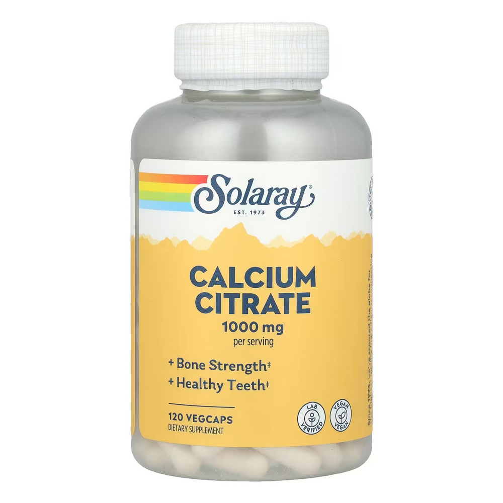 솔라레이 <b>칼슘 시트레이트 1000mg</b> 120베지캡스