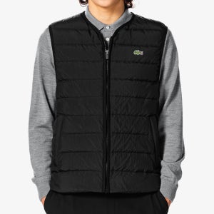 라코스테 경량 다운 베스트 BH835E55N031 남자 블랙 패딩 조끼