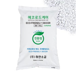 친환경 제설제 에코로드케어(구 이노그린베타) 국내산 20kg 염화칼슘 50개입, 1개