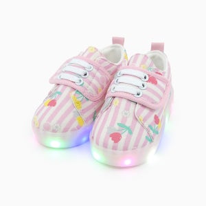 베이비솔 아기신발 유아 신발 키즈 운동화 여아 LED 버블튤립