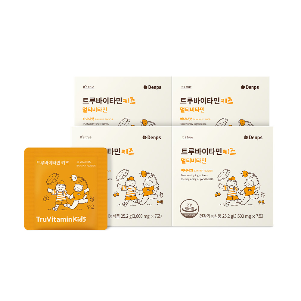<b>트루</b>바이타민 키즈 7포 x 4박스
