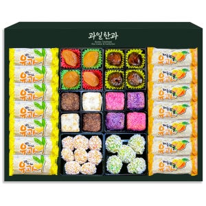 열매 [과일 한과 선물세트] 유과 설날 추석 명절 부모님 선물 어르신 외국인 어버이날