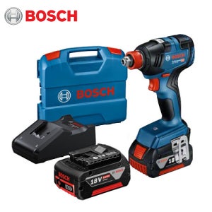 보쉬 충전임팩트렌치&충전 임팩트 드라이버 겸용 GDX18V-200 18V 5.0AH 풀세트