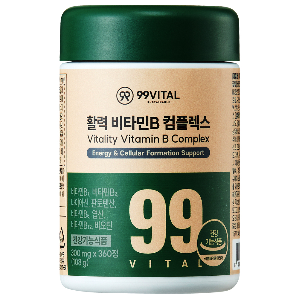 99바이탈 활력 비타민B 컴플렉스 360정, 1개