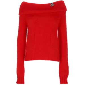 블루마린 블루마린 레드 니트 A544M183A N0313