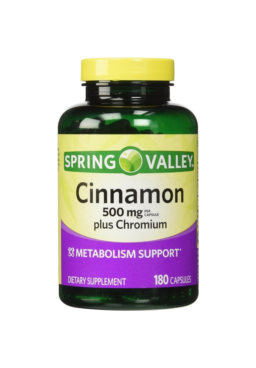 <b>스프링 밸리</b> 시나몬500mg 크로뮴 180캡슐