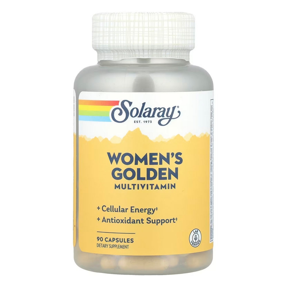 솔라레이 <b>우먼</b>스 <b>골든</b> <b>여성용</b> <b>멀티비타민</b> 90캡슐스