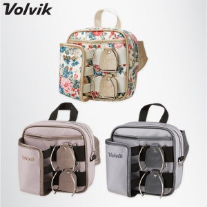 [정식판매점] 볼빅 파크골프 가방 힙색 파우치 플라워 아이보리