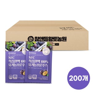 참앤들황토농원 유기농 착즙 푸룬주스 80ml 100포, 2개