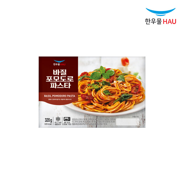 한우물 바질포모도로 파스타 310g