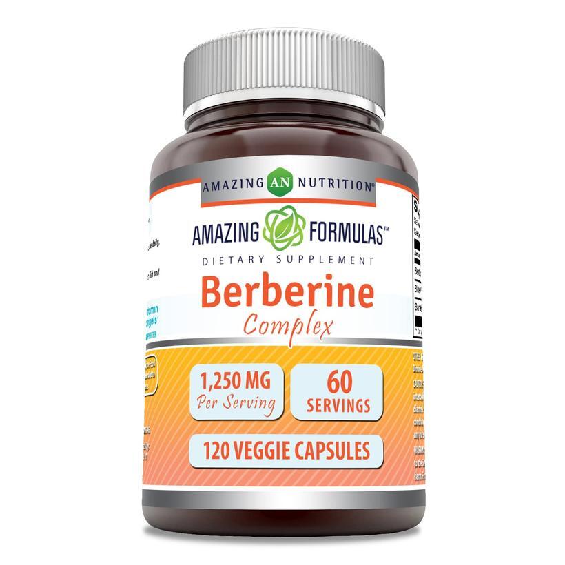 베르베린 비터 <b>멜론</b> 바나바 <b>추출물</b> 복합체 1250mg 식물성 캡슐 120개
