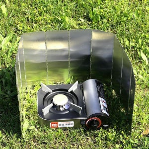 캠핑 가스 버너 바람막이 스토브 구이바다 휴대하기좋은크기 기름튐방지 버너소품