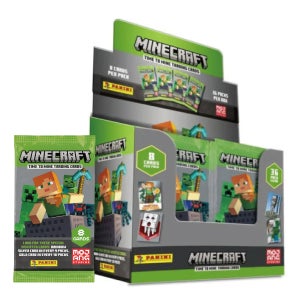 파니니 마인크래프트 컬렉션카드 기본팩 DP 36입 박스 타임 투 마인 마크카드 로블록스