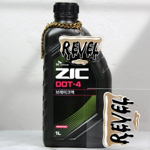 SK ZIC 지크 DOT4 브레이크액 BRAKE 오일 1L