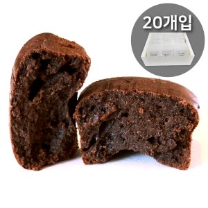 수제 브라우니 다크초코, 30g, 20개
