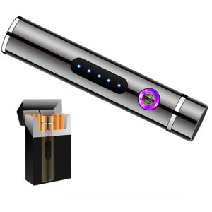 Dailyhome 플라즈마 USB 충전식 전기 라이터 원형