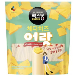 CJ제일제당 맥스봉 체다 치즈 어랏 400g 3개 간식 대용량 코스트코