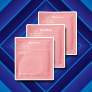 바이오던스 콜라겐팩 3시간 마스크팩 리얼 딥 공구 올리브영 내돈내산 3매