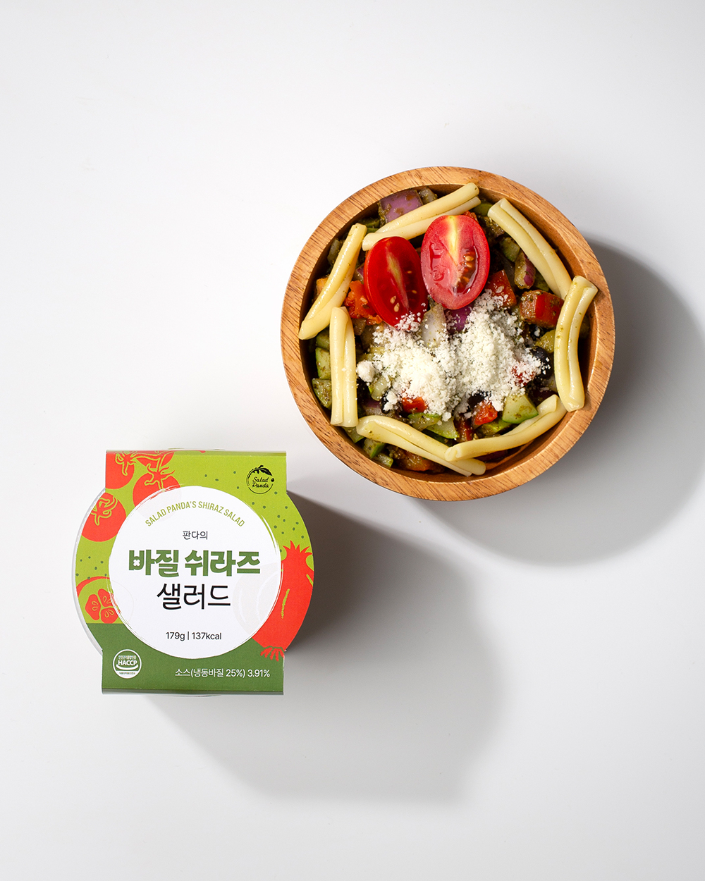 판다의 바질 쉬라즈 샐러드 제품 이미지