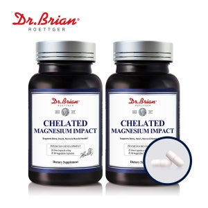 총6개월분 닥터브라이언 킬레이트 마그네슘 글리시네이트 임팩트 200mg 90캡슐, 2개