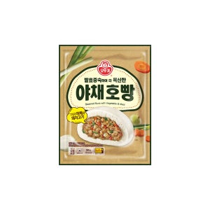 오뚜기 냉동 발효증숙 야채호빵 360g