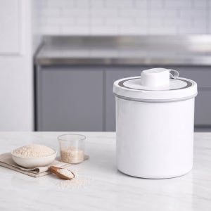 스텐) 쿠보닉 무선 진공 쌀통 쌀 보관함 잡곡 통 독 밀폐 용기 10kg 10kg