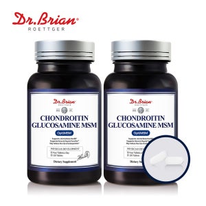 닥터브라이언 콘드로이친 글루코사민 옵티MSM 120정, 2개