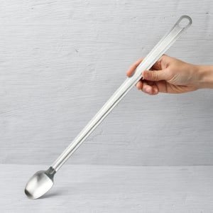 키치노 KD 뚝배기 숟가락 45cm 롱 스푼 긴 수저 스텐 무광 업소용