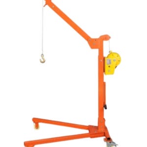 이동형 크레인 이동식 호이스트 기중기 수동 윈치