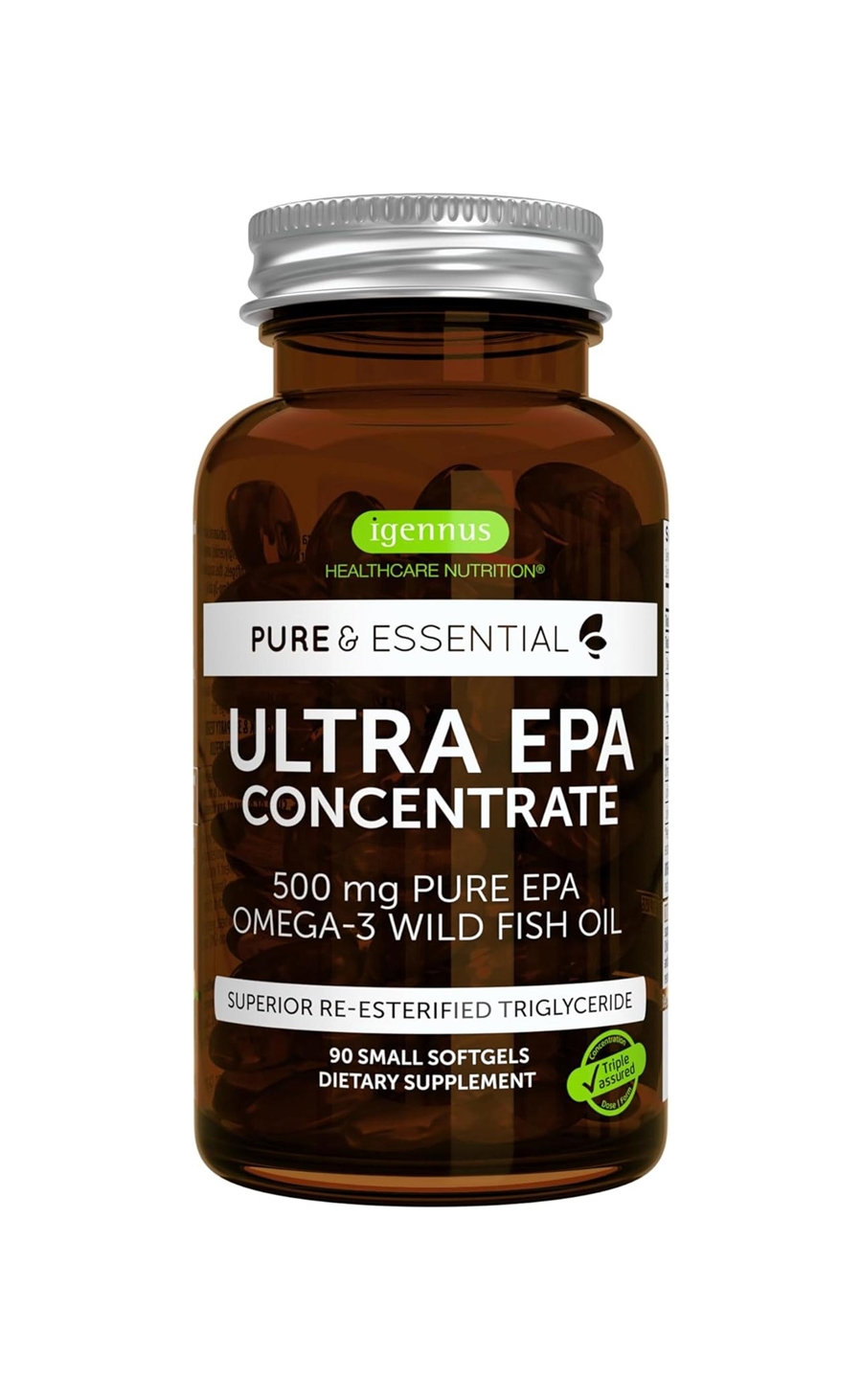 <b>아이제너스</b> 울트라 EPA 500mg 오메가3 와일드 피쉬오일 90소프트젤