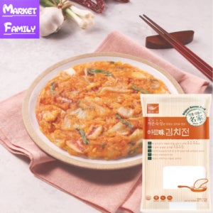 (마켓패밀리) 사옹원 아르미 김치전 1.3kg (130g x 10개) 명절음식 대용량 반찬