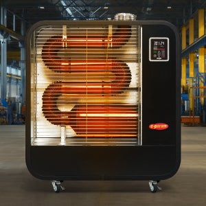이파람 돈풍기 곱창난로 발열량 9,000kcal 등유 난방 원적외선 튜브히터 식당 창고