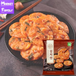 (마켓패밀리) 사옹원 더 제대로 만든 김치전 1kg (30g x 33개) 간식 대용량 한식