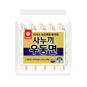 천일 사누끼우동면 (230g x 5개입) 냉동