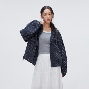 스파오 도트 윈드 브레이커(SPJJF37G90 리오더) SPJJF49G30